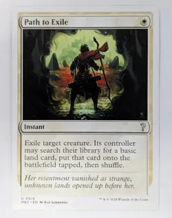 Path to Exile (White Border) Mystery Booster 2 Regular, NM - MTG - Image 1