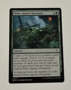 1 X MTG Slime Against Humanity- Murders at Karlov Manor LP - Image 1