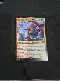 Lightning, Army Of One (Regular) Final Fantasy MTG Near Mint - Image 1