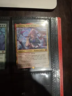 Lightning, Army Of One (Regular) Final Fantasy MTG Near Mint - Image 1
