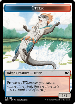 Otter Token - 25 - Bloomburrow- Near Mint - MTG - Image 1