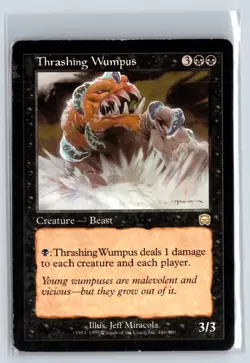 (2X) Thrashing Wumpus - Mercadian Masques - MTG Magic the Gathering Card - Image 1