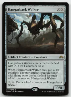 MTG Hangarback Walker R Magic Origins 229 LP - Image 1
