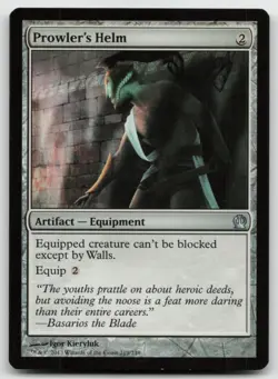 MTG Prowler's Helm U Theros 219 LP - Image 1