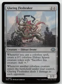 MTG Glaring Fleshraker U Modern Horizons 3 7 LP - Image 1