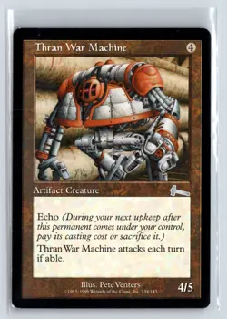 (2X) Thran War Machine Urza's Legacy Uncommon - MTG Magic the Gathering Card - Image 1