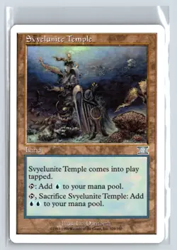 (2X) Svyelunite Temple Sixth Edition Uncommon - MTG Magic the Gathering Card - Image 1