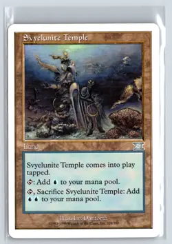 (2X) Svyelunite Temple Sixth Edition Uncommon - MTG Magic the Gathering Card - Image 3