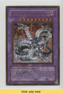 Chimeratech Overdragon YuGiOh Gold Series 1 Limited Edition Box Collection u3f - Image 1