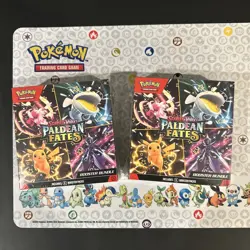 (2) Pokemon Paldean Fates Booster Bundles. 12 Packs In Total. NEW & SEALED - Image 1