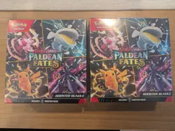 (2) Pokemon Paldean Fates Booster Bundles. 12 Packs In Total. NEW & SEALED - Image 1
