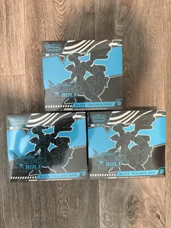 Pokemon Black Bolt Elite Trainer Box ETB - Factory Sealed - LOT OF 3!!! - Image 1