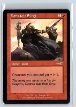 (3X) Flowstone Surge Nemesis Uncommon - MTG Magic the Gathering Card - Image 1