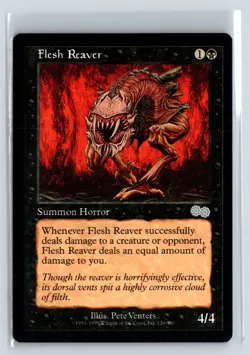 (3X) Flesh Reaver Urza's Saga Uncommon - MTG Magic the Gathering Card - Image 3