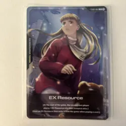 Gundam Card Game TCG Bandai EXRP-001 Relena Peace Craft EX Resource Foil Promo - Image 1