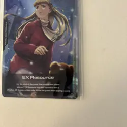 Gundam Card Game TCG Bandai EXRP-001 Relena Peace Craft EX Resource Foil Promo - Image 5