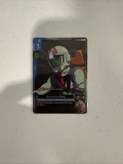 Gundam TCG Amuro Ray Art Foil Card ST01-010 C+ NM/Mint Never Played - Image 1