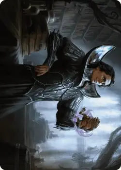 Spiteful Hexmage Art Card [Wilds of Eldraine Art Series] Lightly Played - Image 1