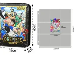 Card Book Holder Binder Album One Piece Zoro 900 Trading TCG Card Case - Image 5