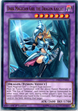 Dark Magician Girl the Dragon Knight - DRL3-EN044 - Ultra Rare - 1st Ed Yugioh - Image 1