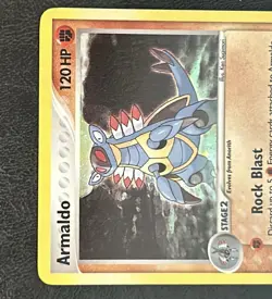 Pokemon TCG Armaldo EX Power Keepers Holo Rare Card 3/108 - Image 2