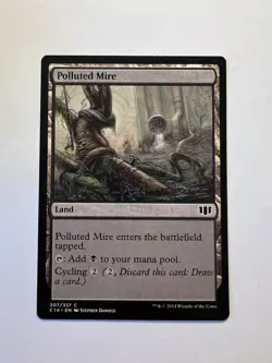 Polluted Mire - MTG Commander 2014 - NM - Image 1