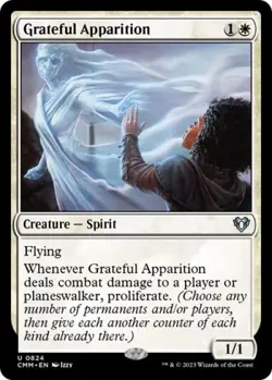 Grateful Apparition - Near Mint MTG Commander Masters - Image 1