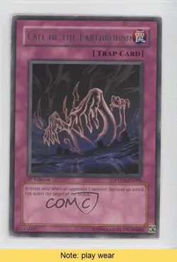 Call of the Earthbound 1st Ed. YuGiOh Phantom Darkness #PTDN-EN096 2008 READ 0b5 - Image 1