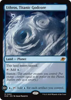 Uthros, Titanic Godcore #260 (NM) Edge of Eternities EOE Magic MTG - Image 2