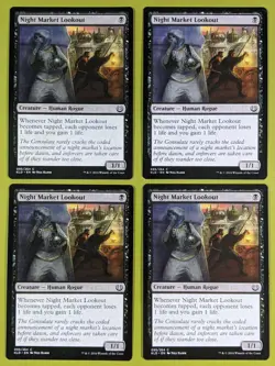 Night Market Lookout x4 Kaladesh 4x Playset Magic the Gathering MTG - Image 1