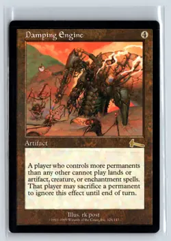 (3X) Damping Engine Urza's Legacy Rare - MTG Magic the Gathering Card - Image 3