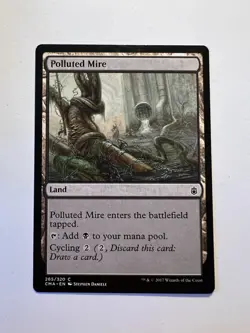 Polluted Mire - MTG Commander Anthology - NM - Image 1