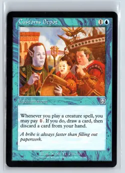 (3X) Customs Depot - Mercadian Masques - MTG Magic the Gathering Card - Image 1