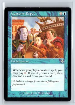 (3X) Customs Depot - Mercadian Masques - MTG Magic the Gathering Card - Image 3