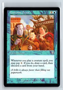 (3X) Customs Depot - Mercadian Masques - MTG Magic the Gathering Card - Image 5