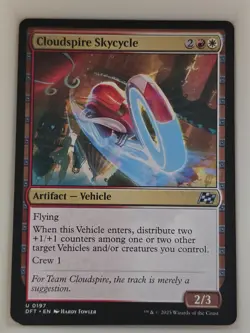 Cloudspire Skycycle - U 0197 Aetherdrift DFT MTG - Image 1