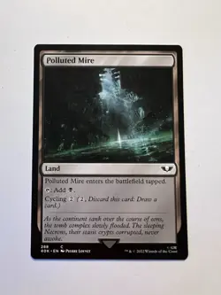 Polluted Mire - MTG 40k Universes Beyond: Warhammer 40,000 - NM - Image 1