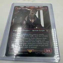 Seifer Almasy (Borderless) (Surge Foil) Foil Near Mint MTG Final Fantasy 0534 - Image 1