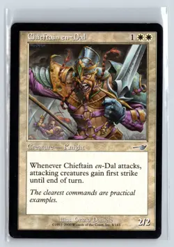 (3X) Chieftain enDal Nemesis Uncommon - MTG Magic the Gathering Card - Image 1