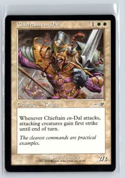 (3X) Chieftain enDal Nemesis Uncommon - MTG Magic the Gathering Card - Image 3