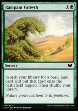Rampant Growth - Light Play MTG Commander 2015 - Image 1