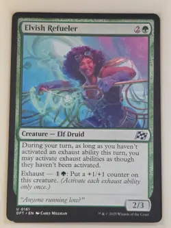 Elvish Refueler - U 0161 Aetherdrift DFT MTG - Image 1