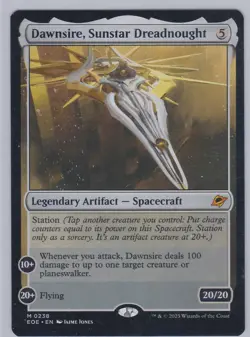 MTG Dawnsire, Sunstar Dreadnought, MTG Edge of Eternities #0238 MYTHIC - Image 1