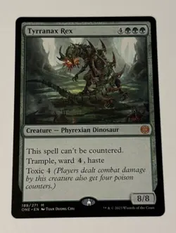 MTG Tyrranax Rex- Phyrexia: All Will Be One LP - Image 1