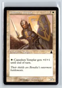 (3X) Capashen Templar Urza's Destiny Common - MTG Magic the Gathering Card - Image 1