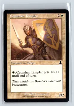(3X) Capashen Templar Urza's Destiny Common - MTG Magic the Gathering Card - Image 3