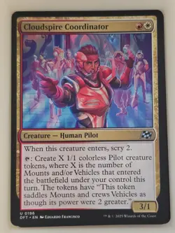Cloudspire Coordinator - U 0196 Aetherdrift DFT MTG - Image 1