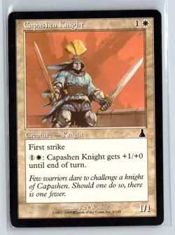 (3X) Capashen Knight Urza's Destiny Common - MTG Magic the Gathering Card - Image 5