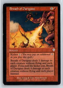 (3X) Breath of Darigaaz Invasion Uncommon - MTG Magic the Gathering Card - Image 5