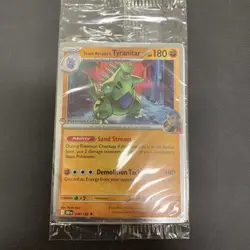 Pokemon Center Promo Team Rocket’s Tyranitar Destined Rivals SEALED See pics! - Image 1